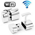 Wi-Fi And 2 GB USB Drive Combination Cufflinks